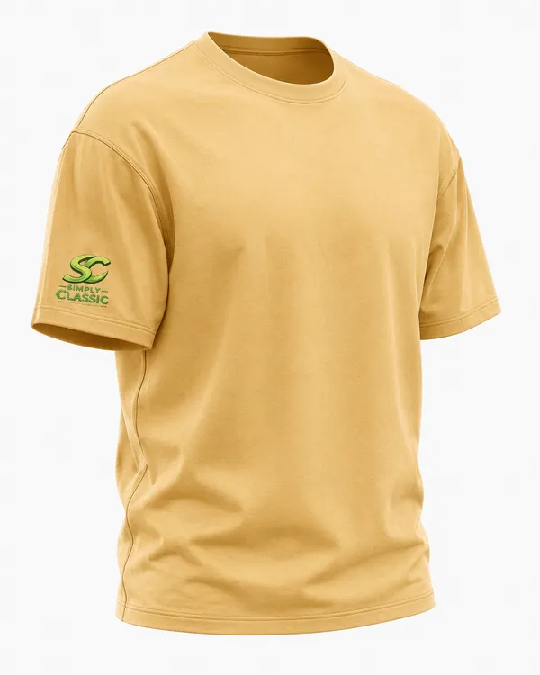 Yellow_Cotton_Relaxed_Fit_T-Shirt_For_Unisex
