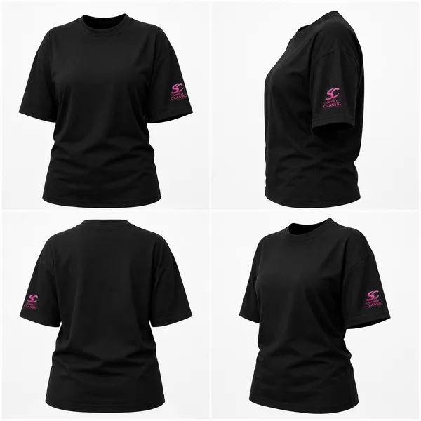 Black_Cotton_Oversized_Logo_T-Shirt_For_Women