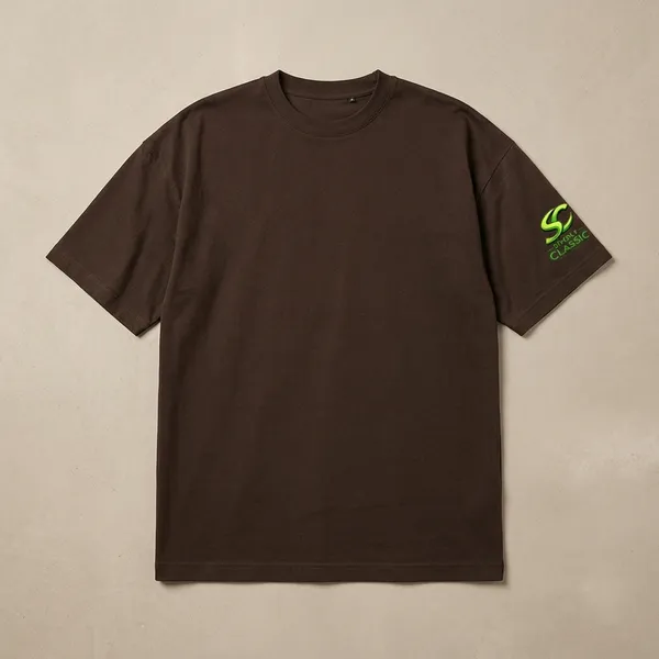 Brown_Cotton_Short_Sleeve_T-Shirt