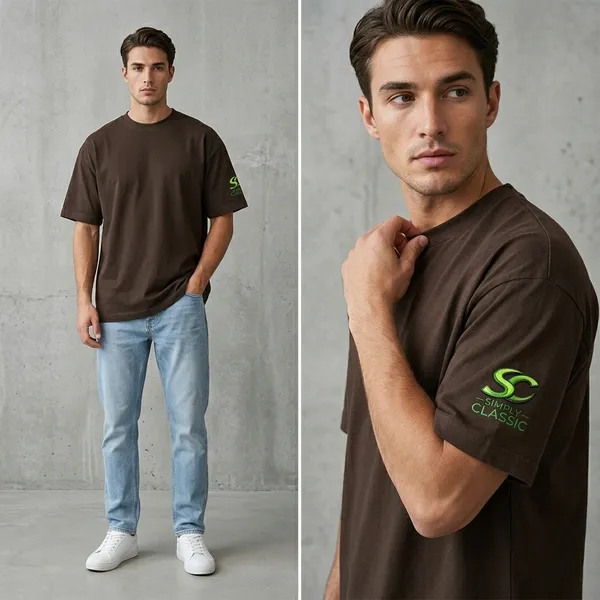 Brown_Cotton_Short_Sleeve_T-Shirt
