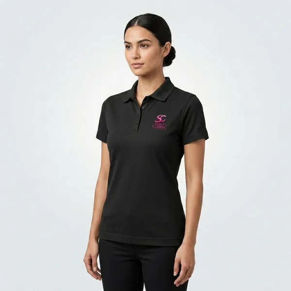 Black_Cotton_Classic_Fit_Polo_T-Shirt_For_Women