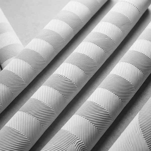 White_Chevron_Pattern_Cricket_Bat_Grip_(Pack_Of_10)