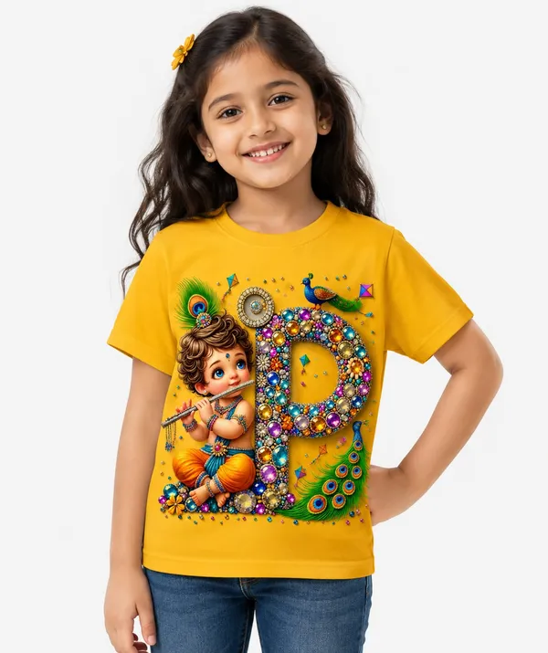 Girl_Wearing_Vibrant_Krishna_Graphic_T-Shirt