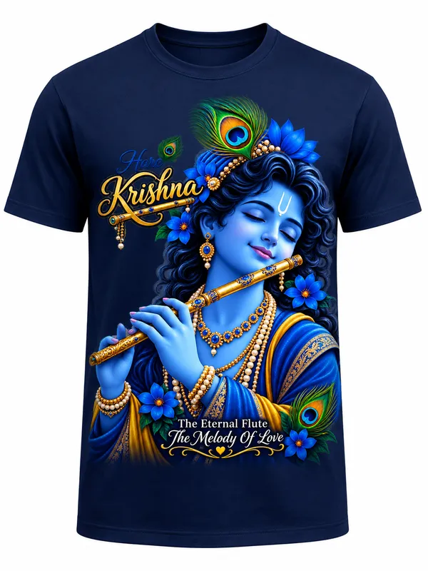 Krishna_Melody_Traditional_T-Shirt