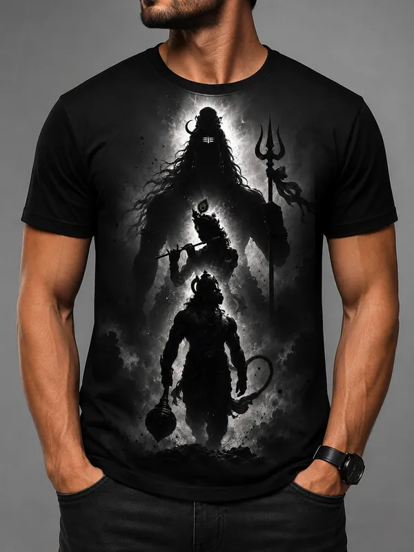 Monochrome_Mythic_Warrior_T-Shirt