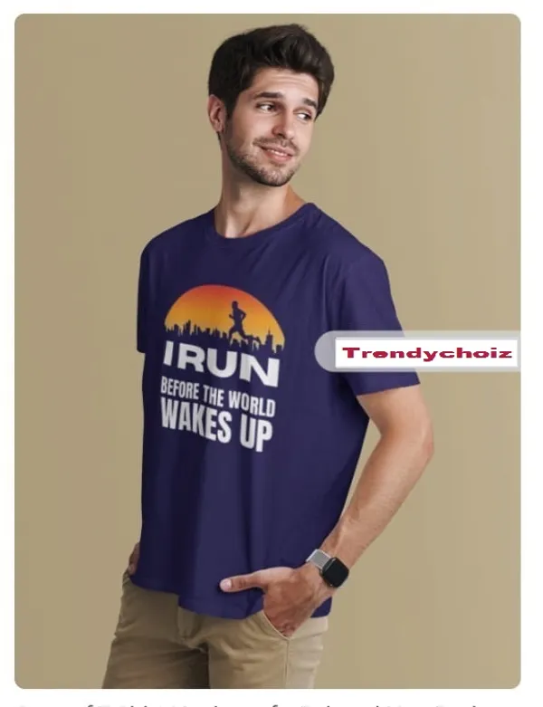 Navy_Blue_Cotton_T-Shirt_For_Men