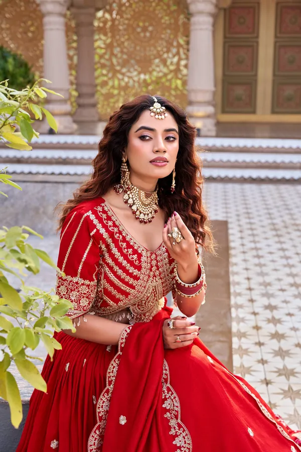 Vichitra_Silk_Lehenga_Choli