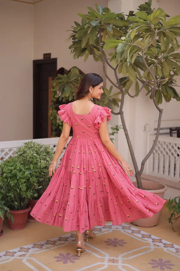 Pink_Cotton_Kurti_For_Women