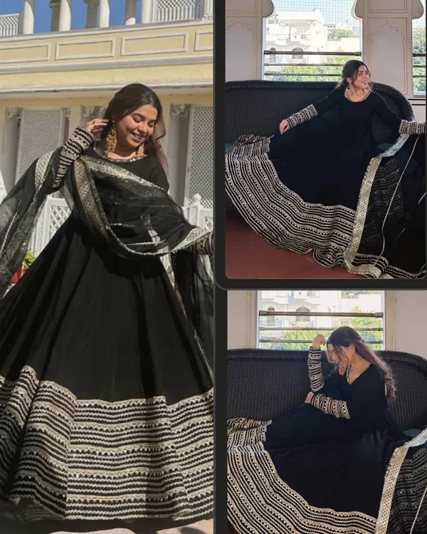 Georgette_Anarkali_Suit