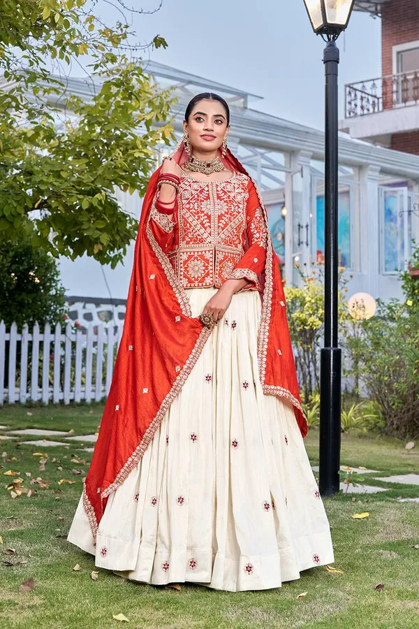 Vichitra_Silk_Lehenga_Choli