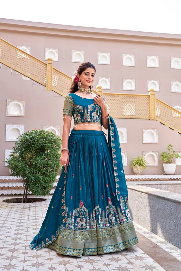 Vichitra_Silk_Lehenga_Choli