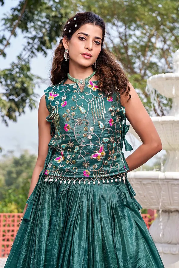Vichitra_Silk_Lehenga_Choli