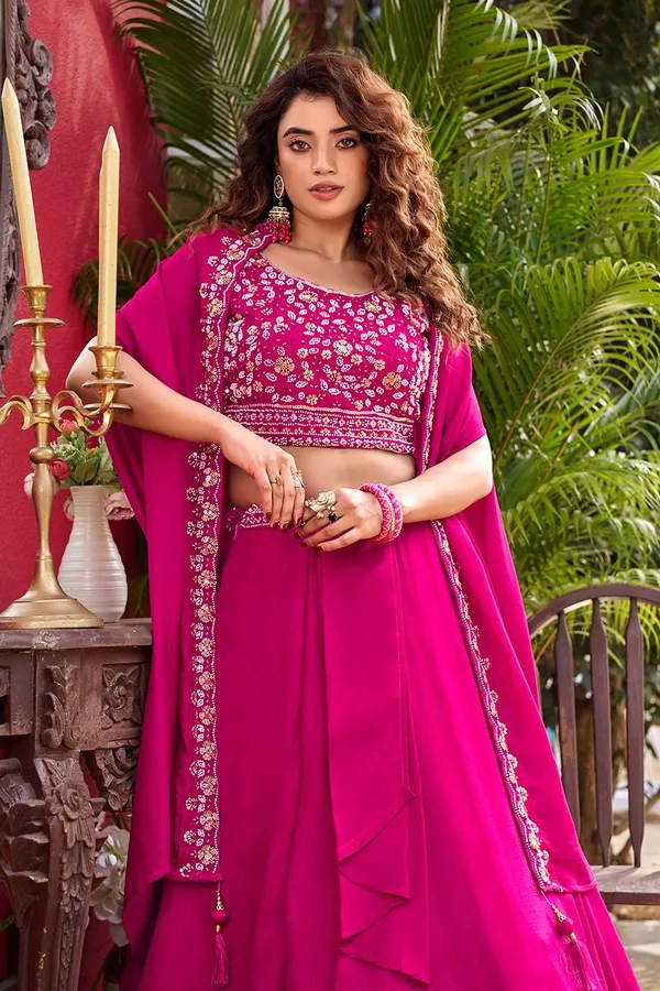 Vichitra_Silk_Lehenga_Choli