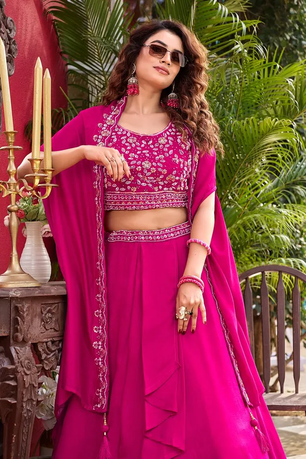 Vichitra_Silk_Lehenga_Choli