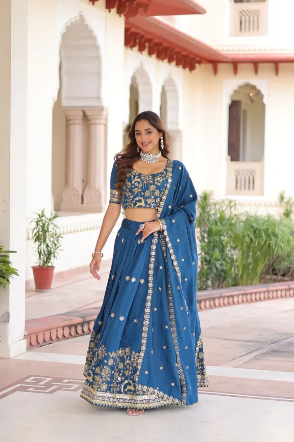 Vichitra_Silk_Lehenga_Choli