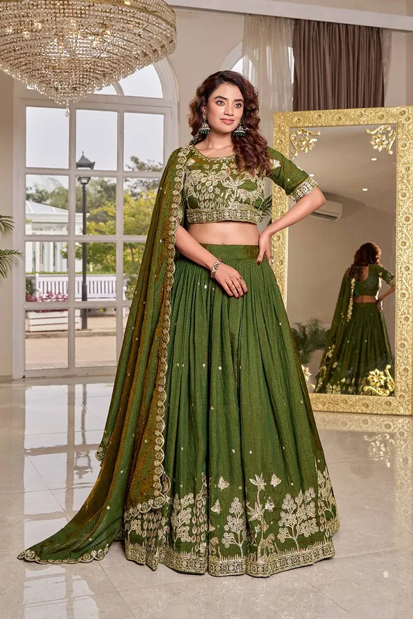 Vichitra_Silk_Lehenga_Choli