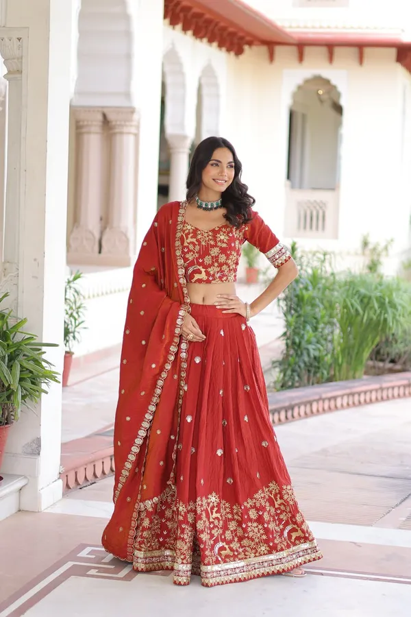 Vichitra_Silk_Lehenga_Choli