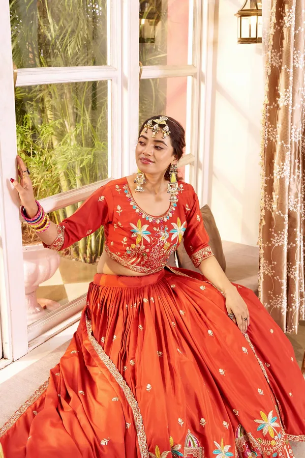 Vichitra_Silk_Lehenga_Choli