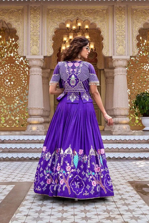 Vichitra_Silk_Lehenga_Choli