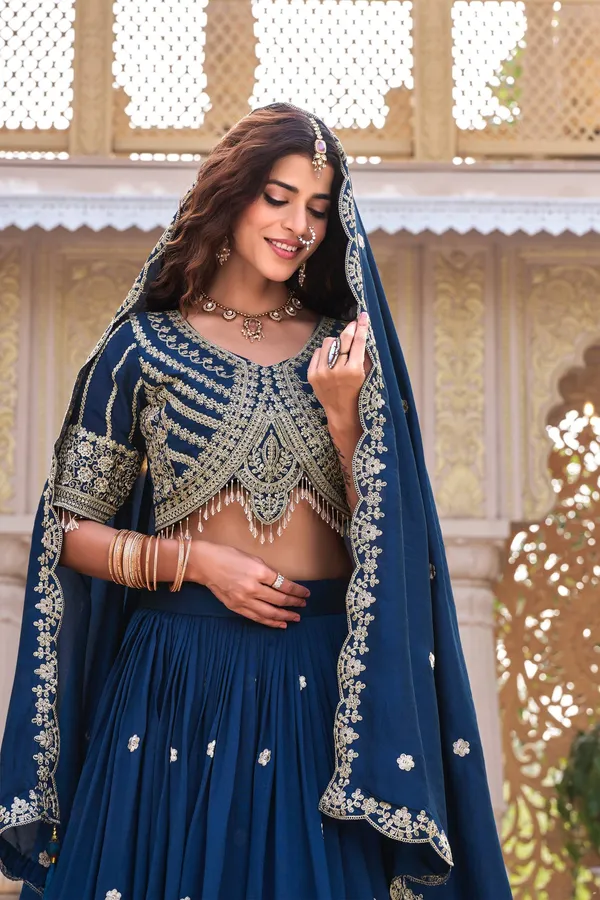 Vichitra_Silk_Lehenga_Choli