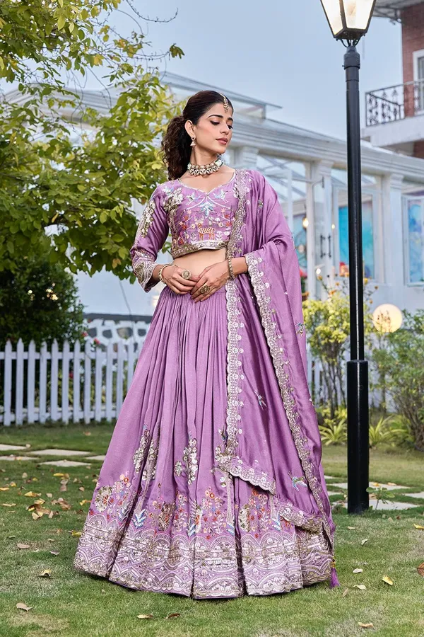 Vichitra_Silk_Lehenga_Choli
