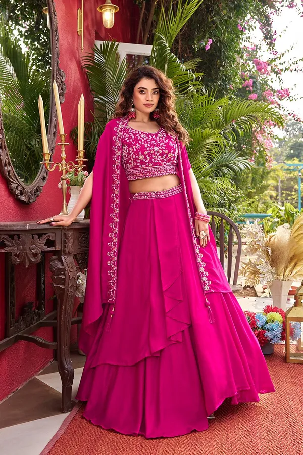 Vichitra_Silk_Lehenga_Choli