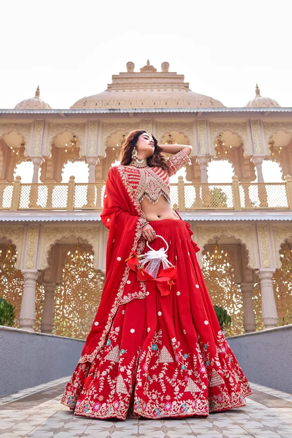 Vichitra_Silk_Lehenga_Choli