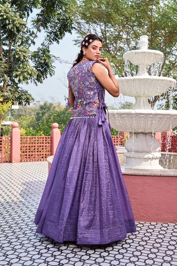 Vichitra_Silk_Lehenga_Choli