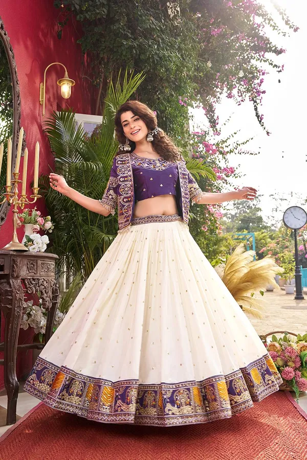 Vichitra_Silk_Lehenga_Choli
