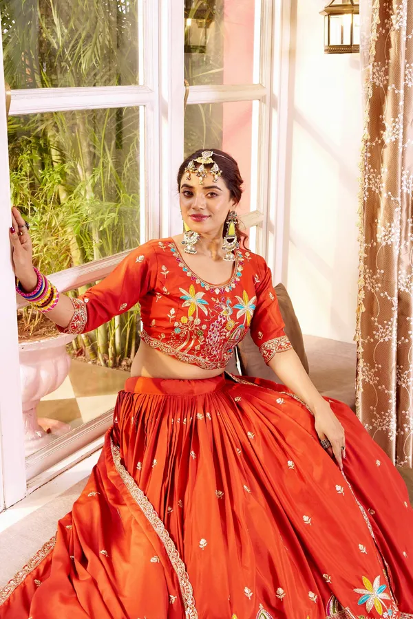 Vichitra_Silk_Lehenga_Choli