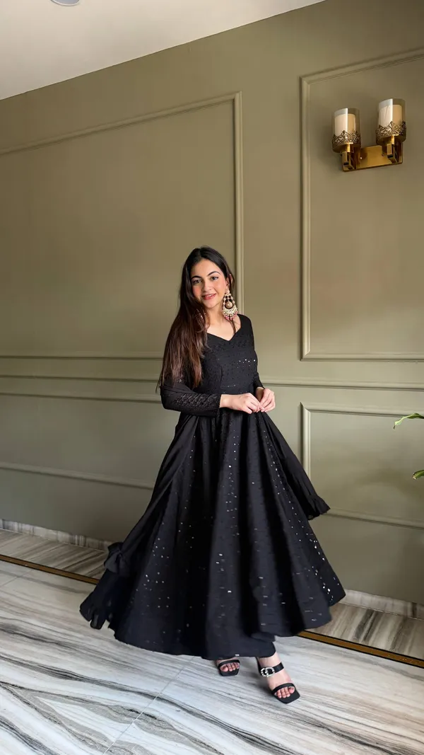 Georgette_Anarkali_Suit