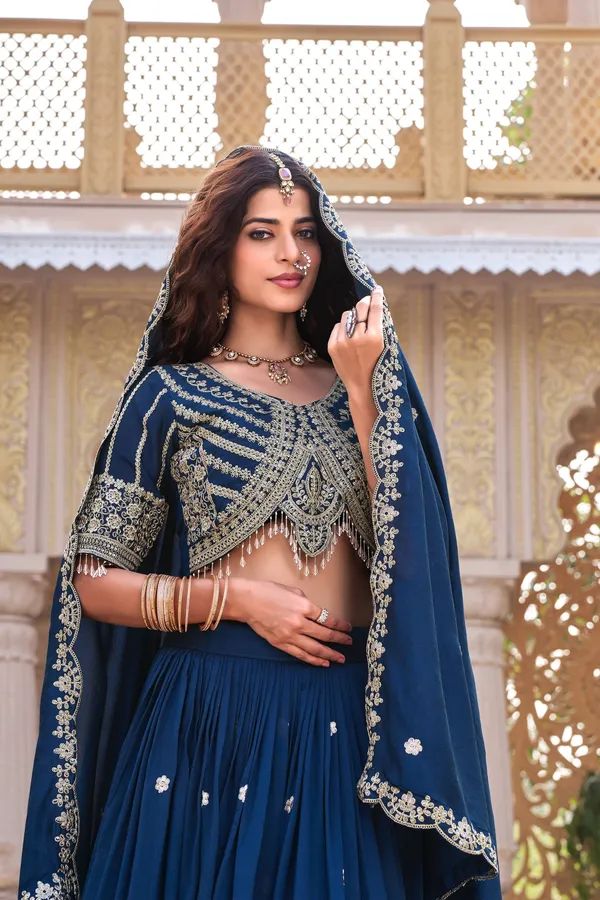 Vichitra_Silk_Lehenga_Choli