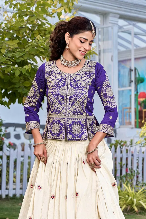 Vichitra_Silk_Lehenga_Choli