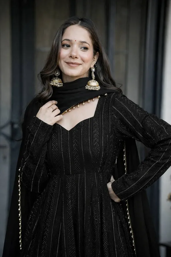Georgette_Anarkali_Suit
