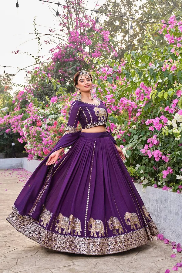 Vichitra_Silk_Lehenga_Choli