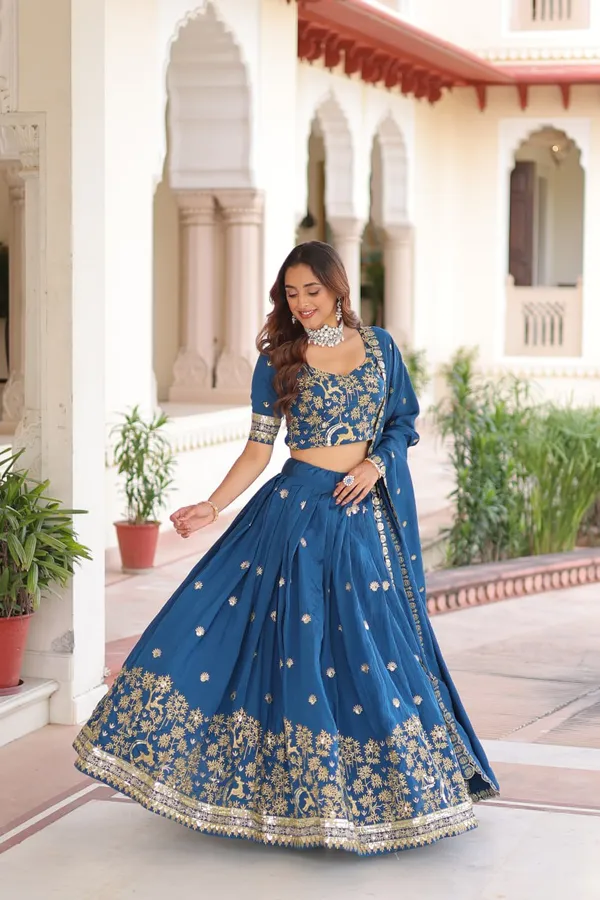 Vichitra_Silk_Lehenga_Choli
