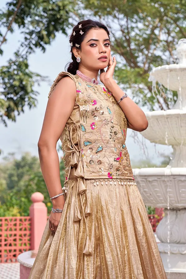Vichitra_Silk_Lehenga_Choli