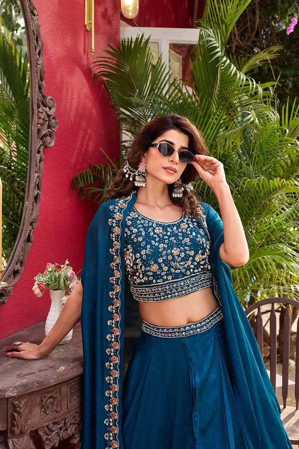Vichitra_Silk_Lehenga_Choli