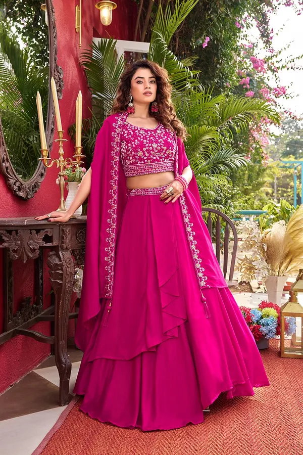 Vichitra_Silk_Lehenga_Choli