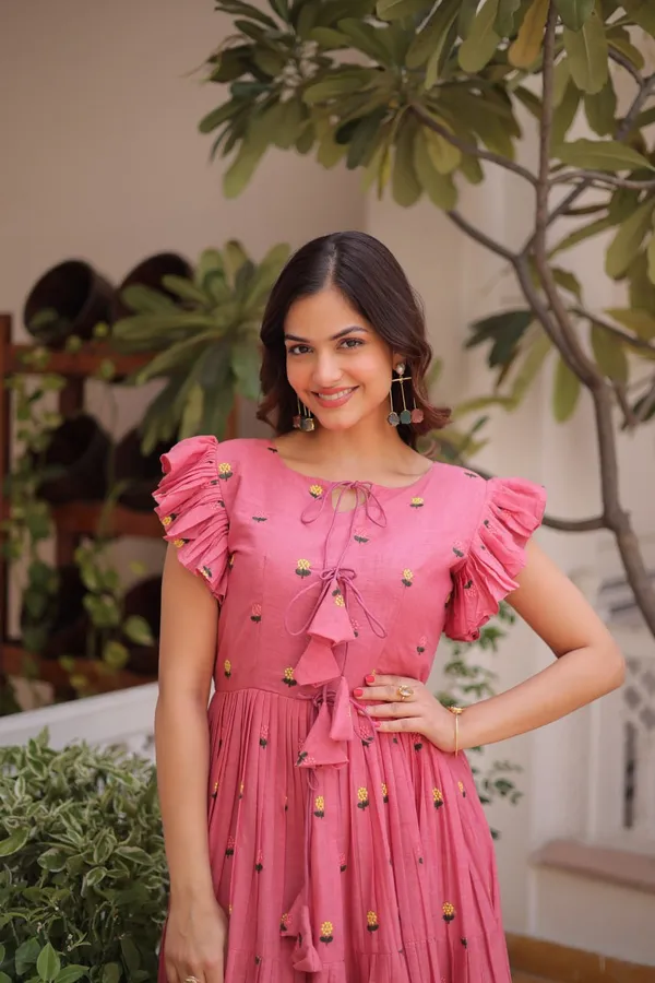 Pink_Cotton_Kurti_For_Women