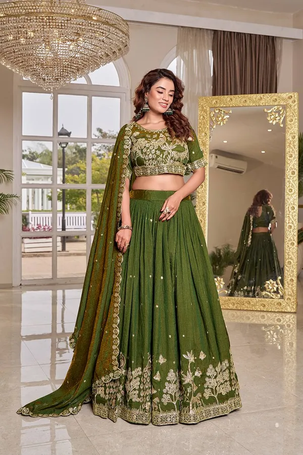 Vichitra_Silk_Lehenga_Choli