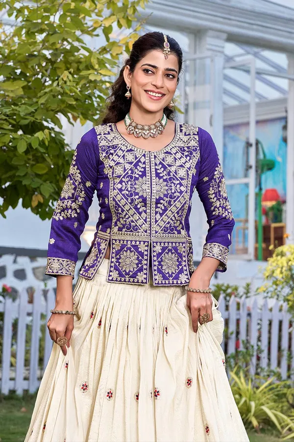 Vichitra_Silk_Lehenga_Choli