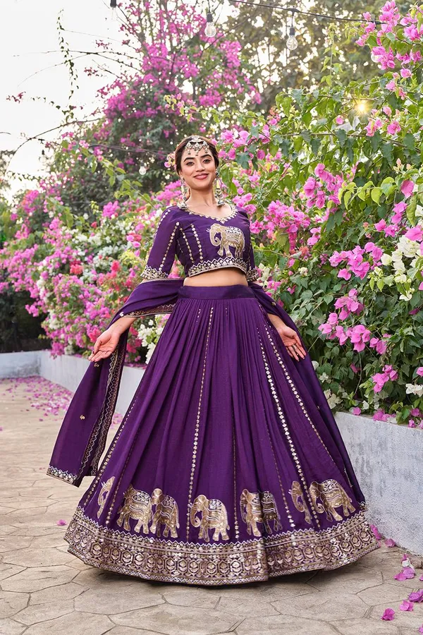 Vichitra_Silk_Lehenga_Choli