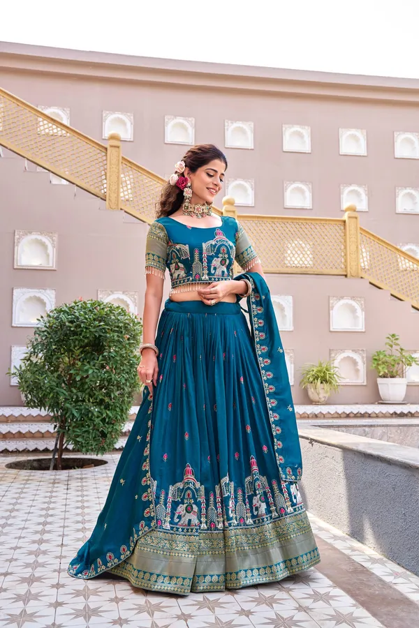 Vichitra_Silk_Lehenga_Choli