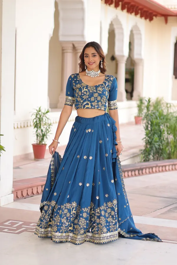 Vichitra_Silk_Lehenga_Choli