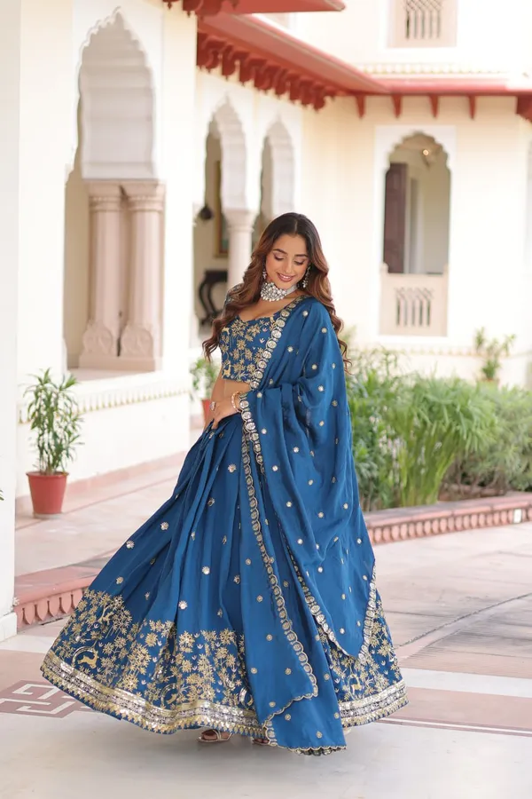 Vichitra_Silk_Lehenga_Choli
