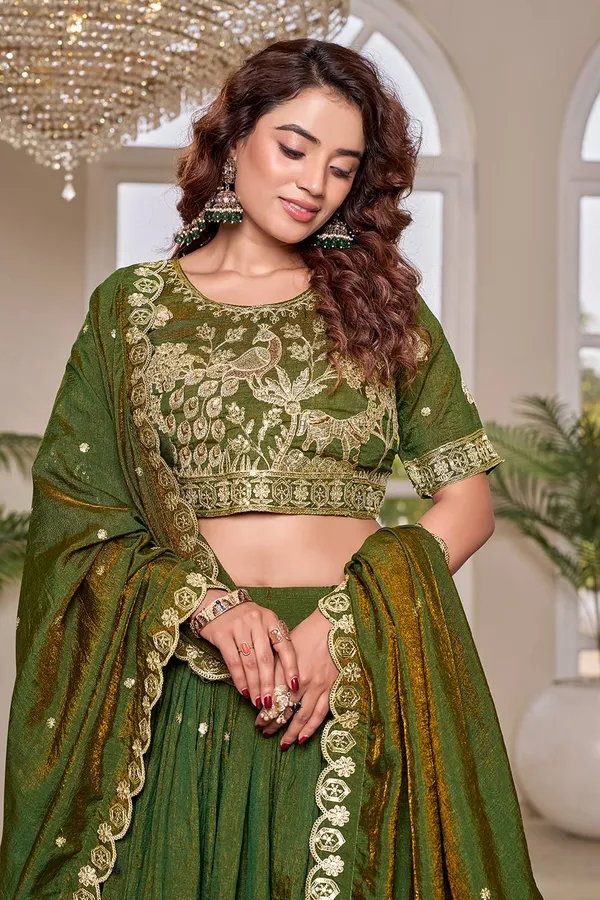Vichitra_Silk_Lehenga_Choli