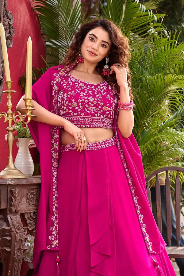 Vichitra_Silk_Lehenga_Choli