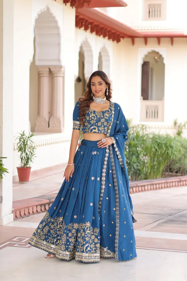 Vichitra_Silk_Lehenga_Choli
