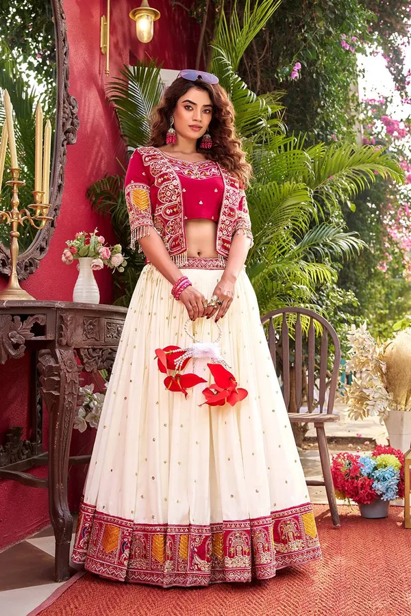 Vichitra_Silk_Lehenga_Choli